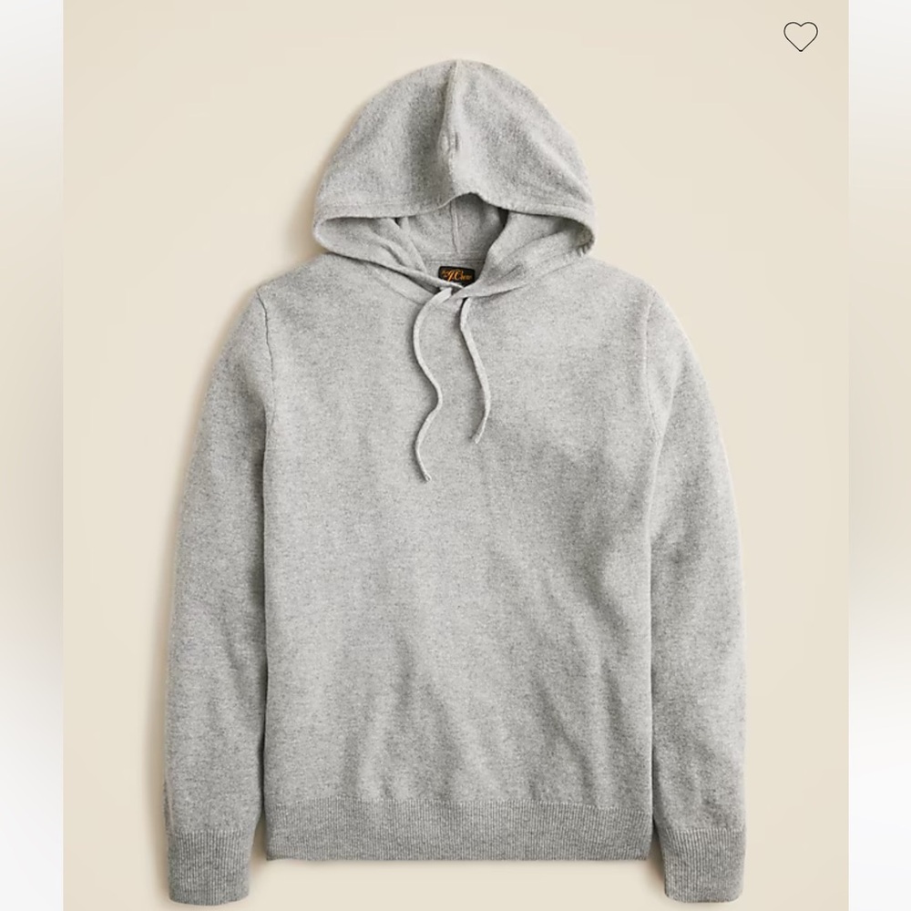 NWT j. Crew cashmere hoodie
